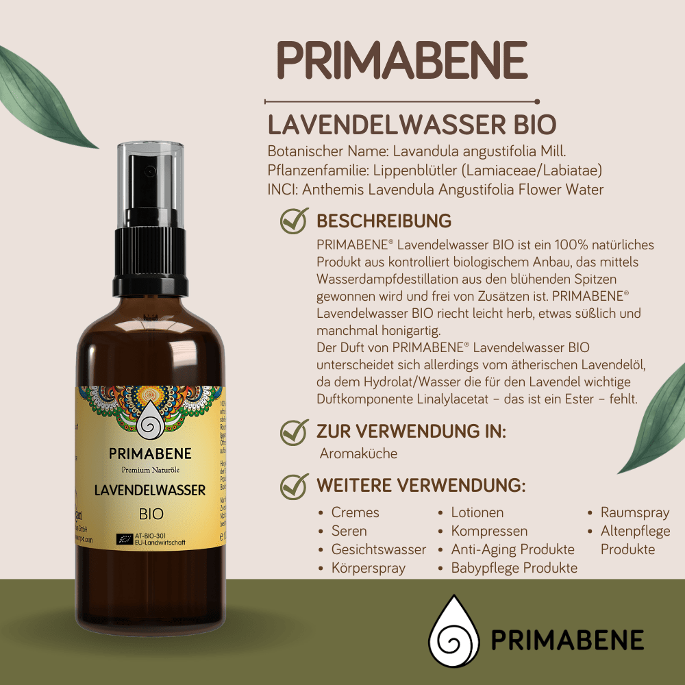 Bild von Lavendelwasser Bio